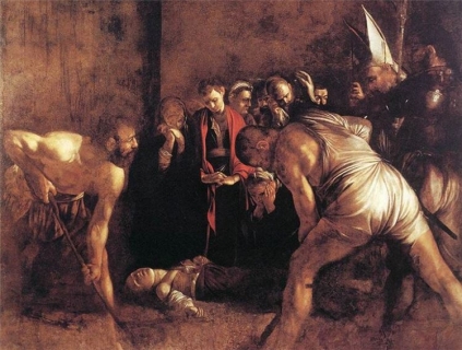 IL SEPPELLIMENTO DI SANTA LUCIA DI CARAVAGGIO