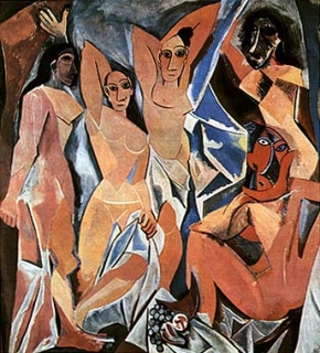 LES DEMOISELLES D'AVIGNON DI PICASSO 